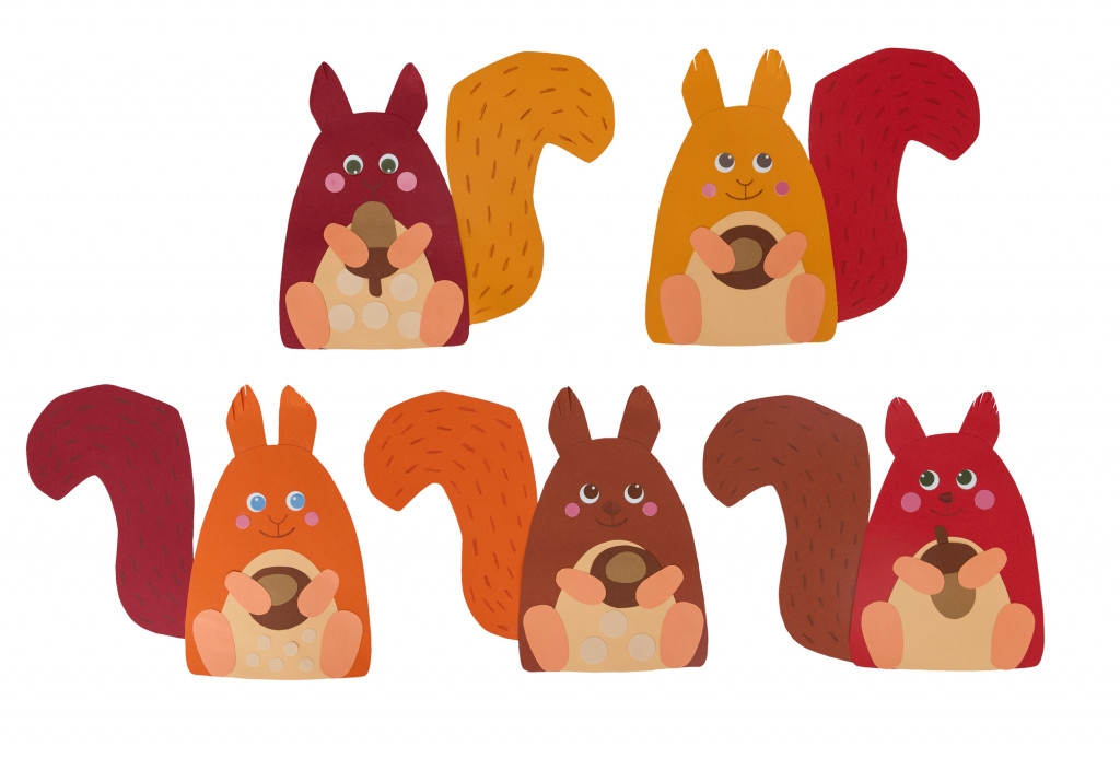 Haba Kreatívna sada Prvé strihanie veveričiek