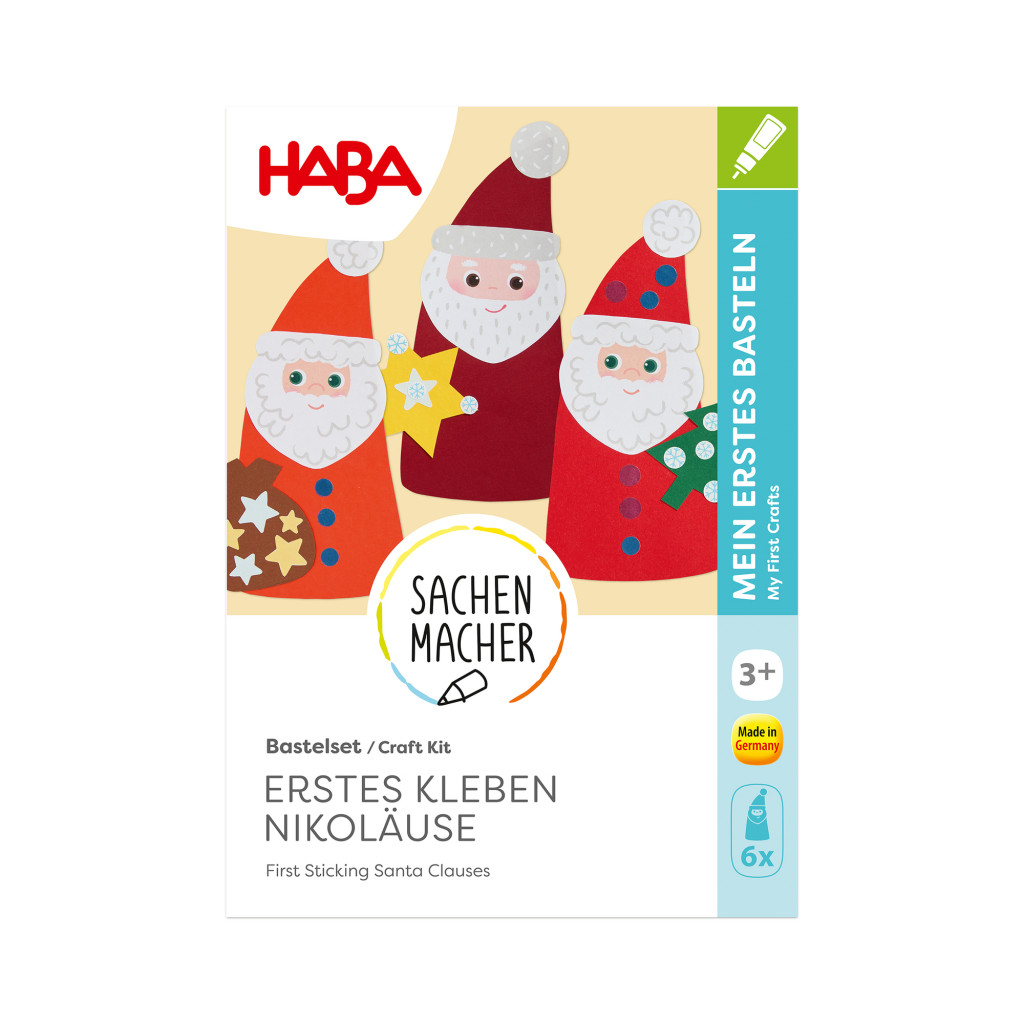 Haba Kreatívna sada Prví nalepovací Mikulášovia