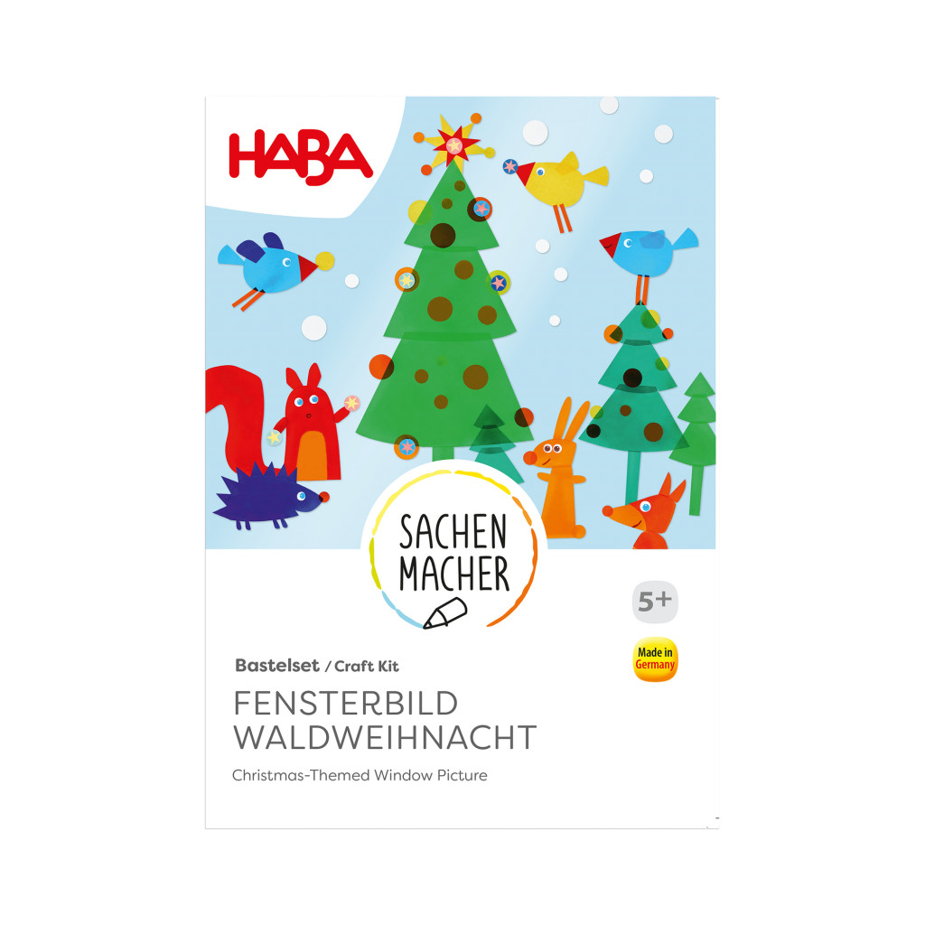 Haba Kreatívna sada Okenný obrázok Vianočný motív