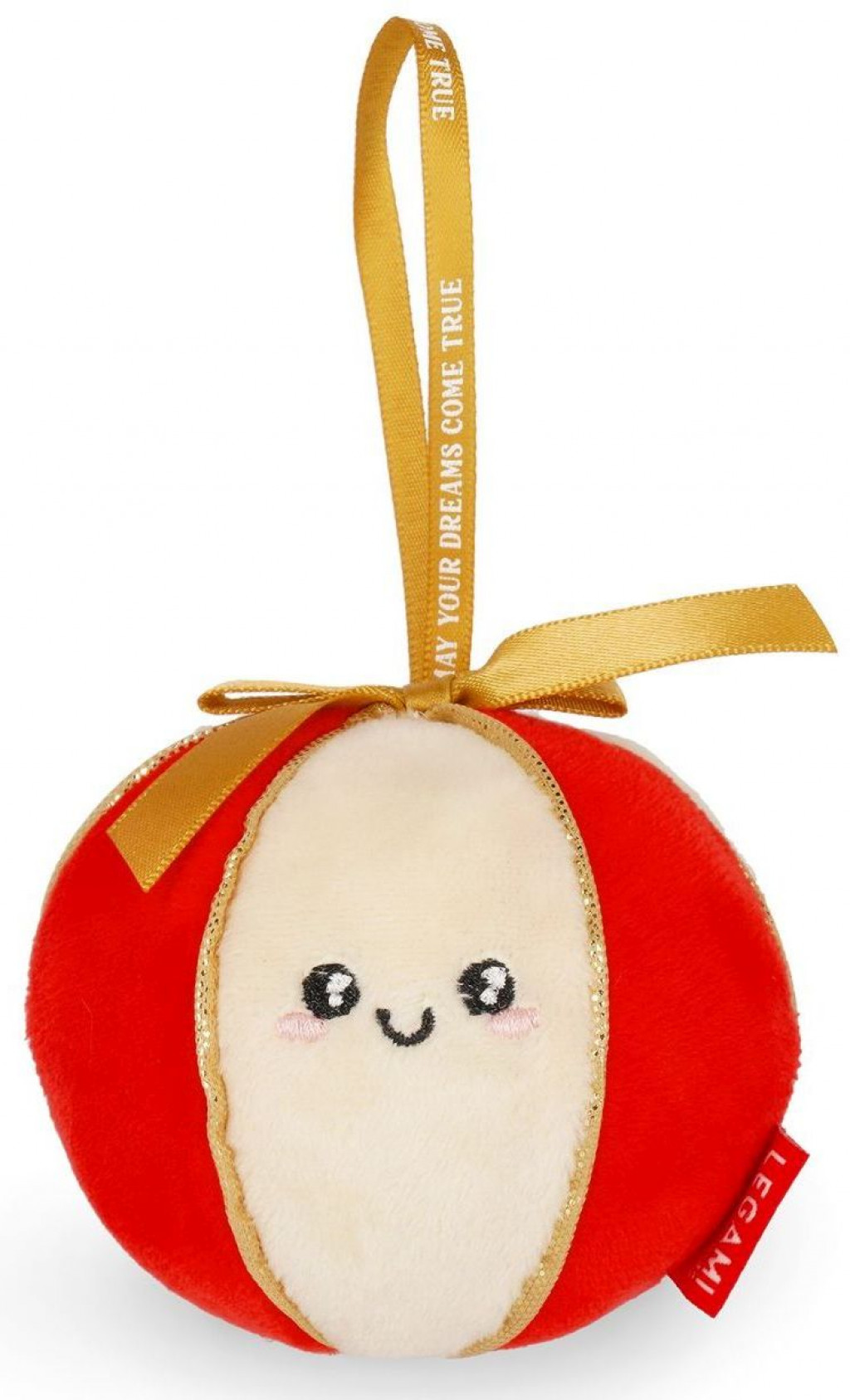 Legami Plyšová dekorácia Legami Plush Christmas Decoration - Oh-Oh-Ohrnaments - Ball