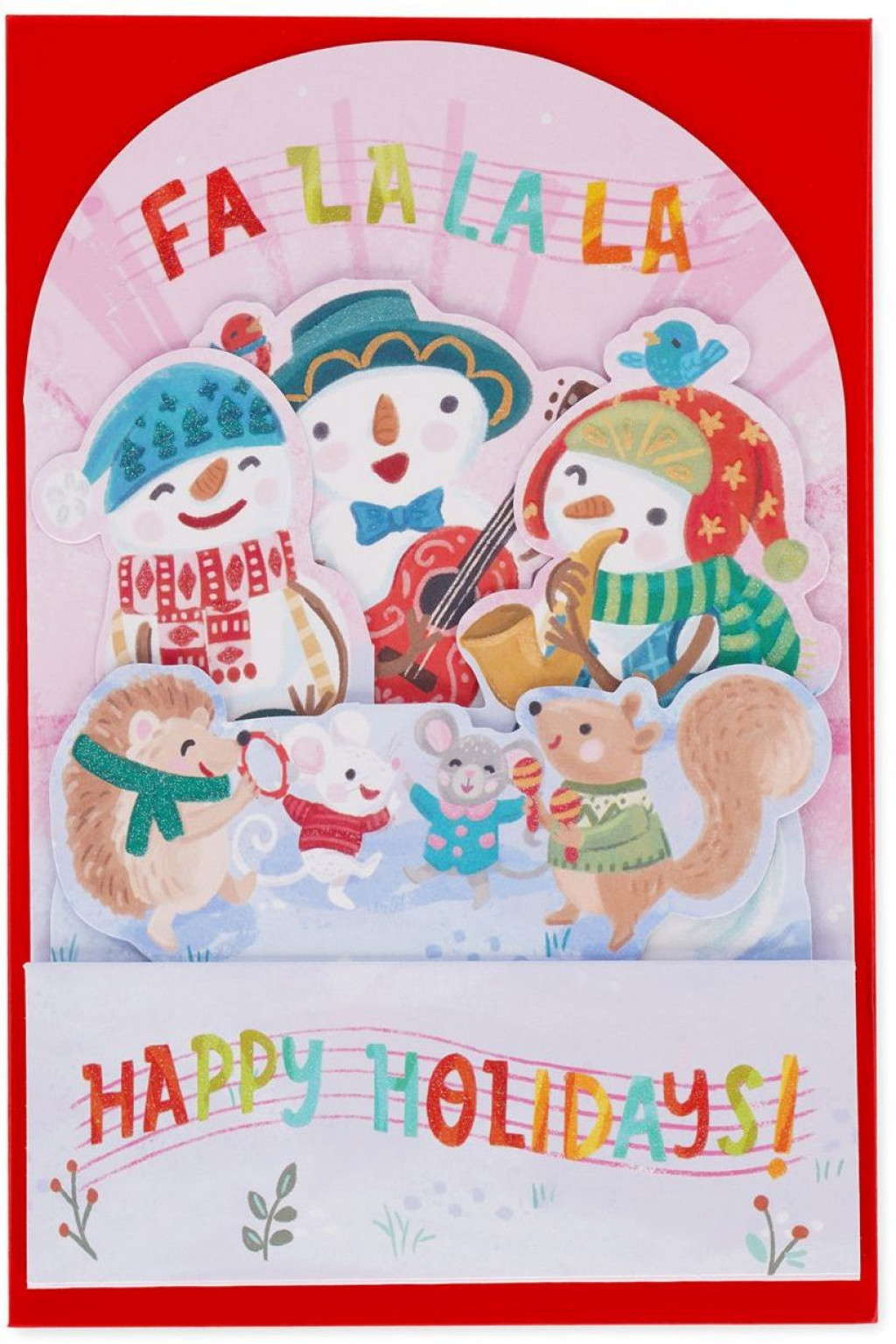 Legami Vianočné prianie Legami Pop-Up Card - Snowman