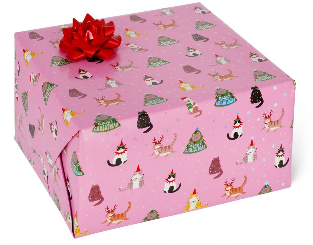 Legami Baliaci papier Legami Wrapping Paper - Kitty