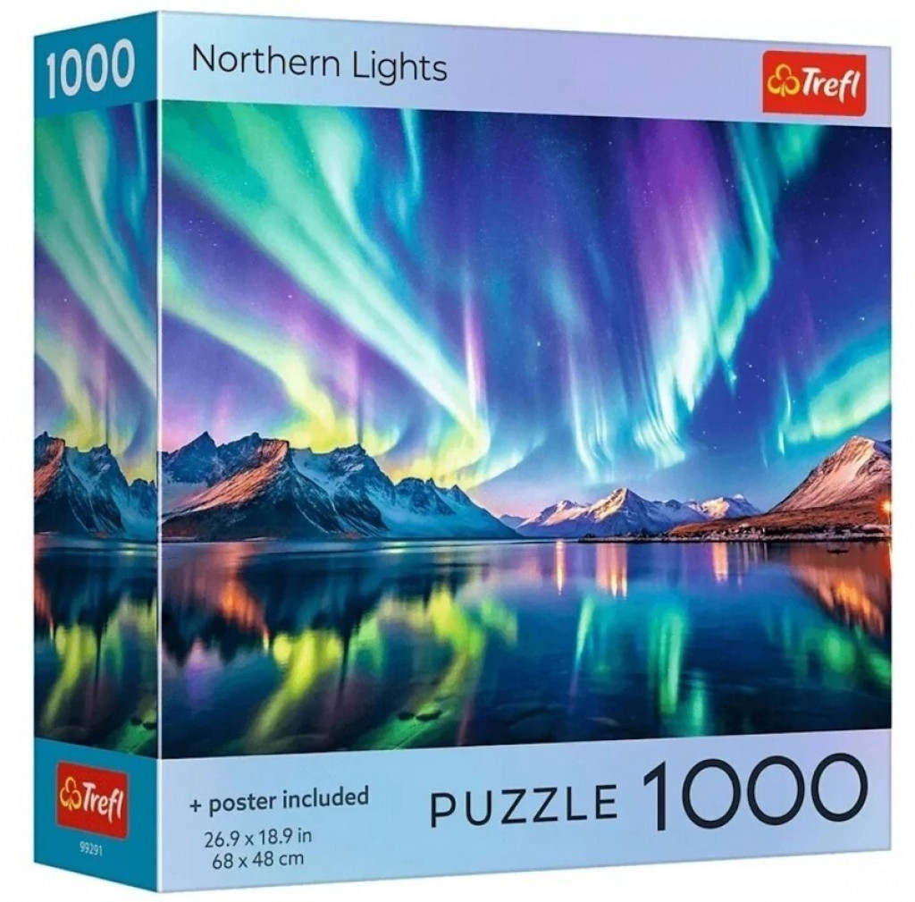 Trefl Trefl Puzzle 1000 USA Collection: Polárna žiara