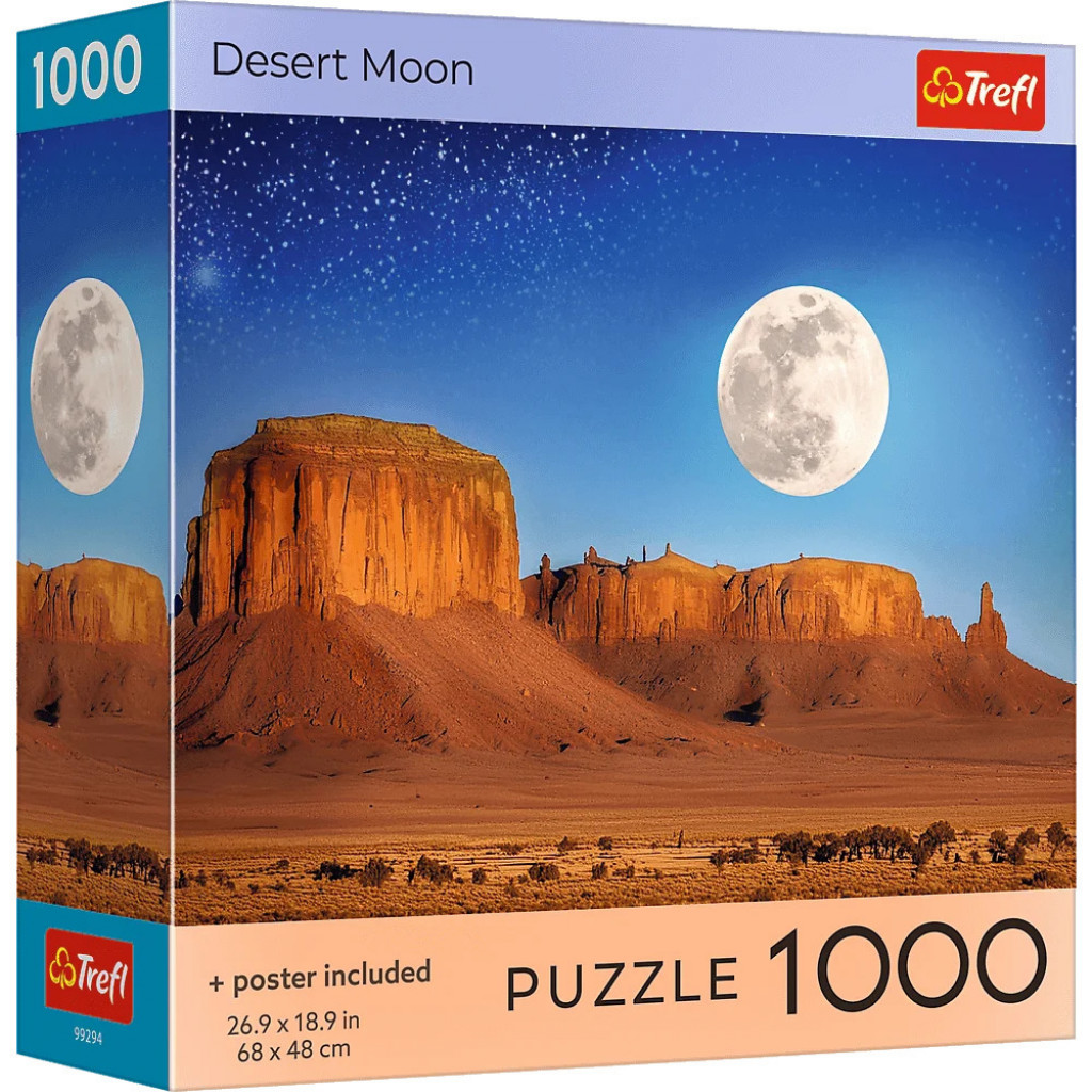 Trefl Trefl Puzzle 1000 USA Collection: Desert Moon
