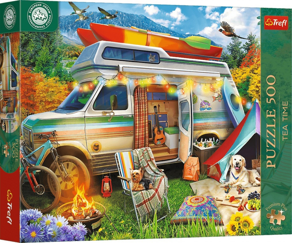 Trefl Trefl Puzzle 500 Premium Plus Quality Tea Time: Karavan