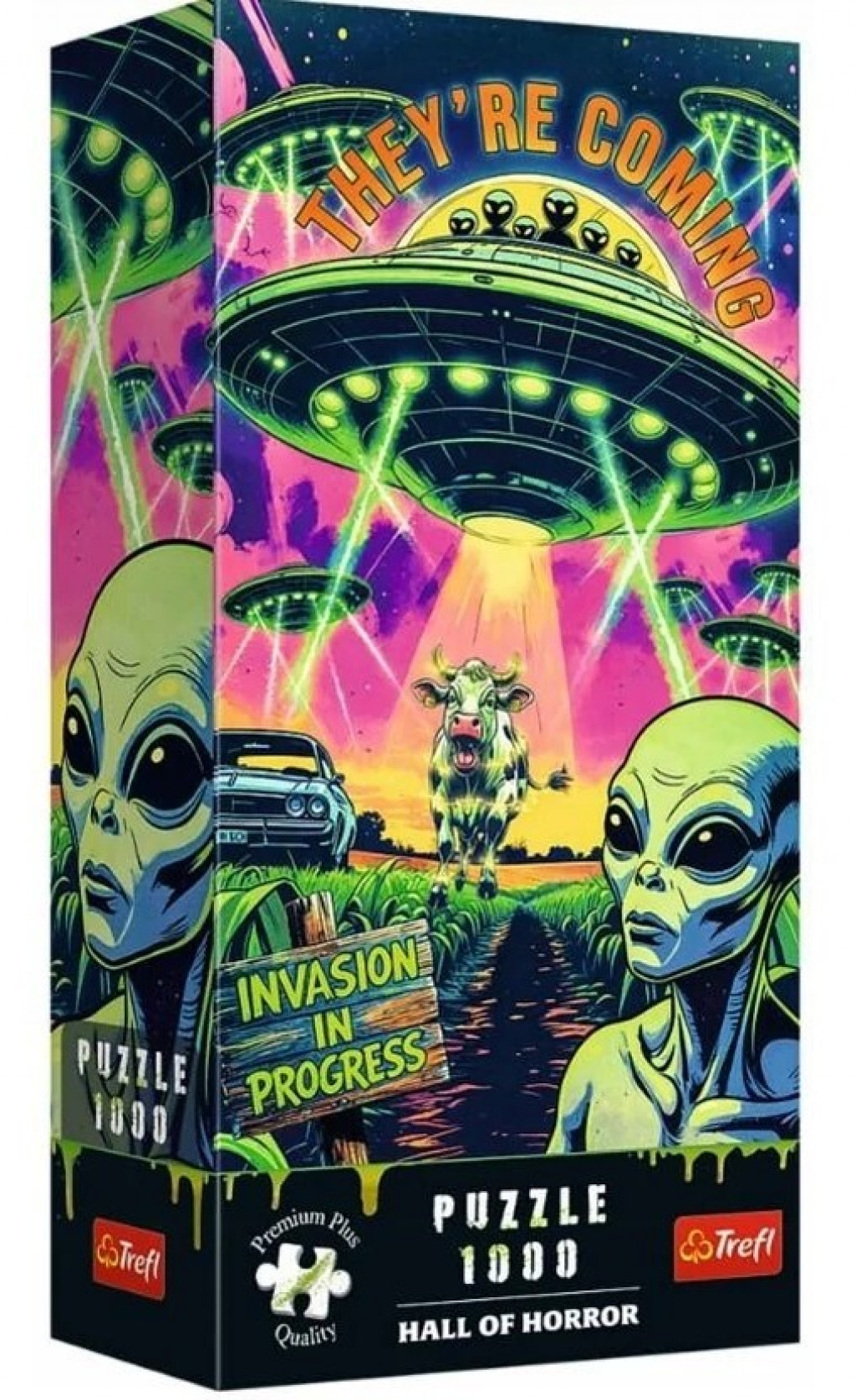 Trefl Trefl Puzzle Premium Plus Quality 1000 Hall of Horror: UFO
