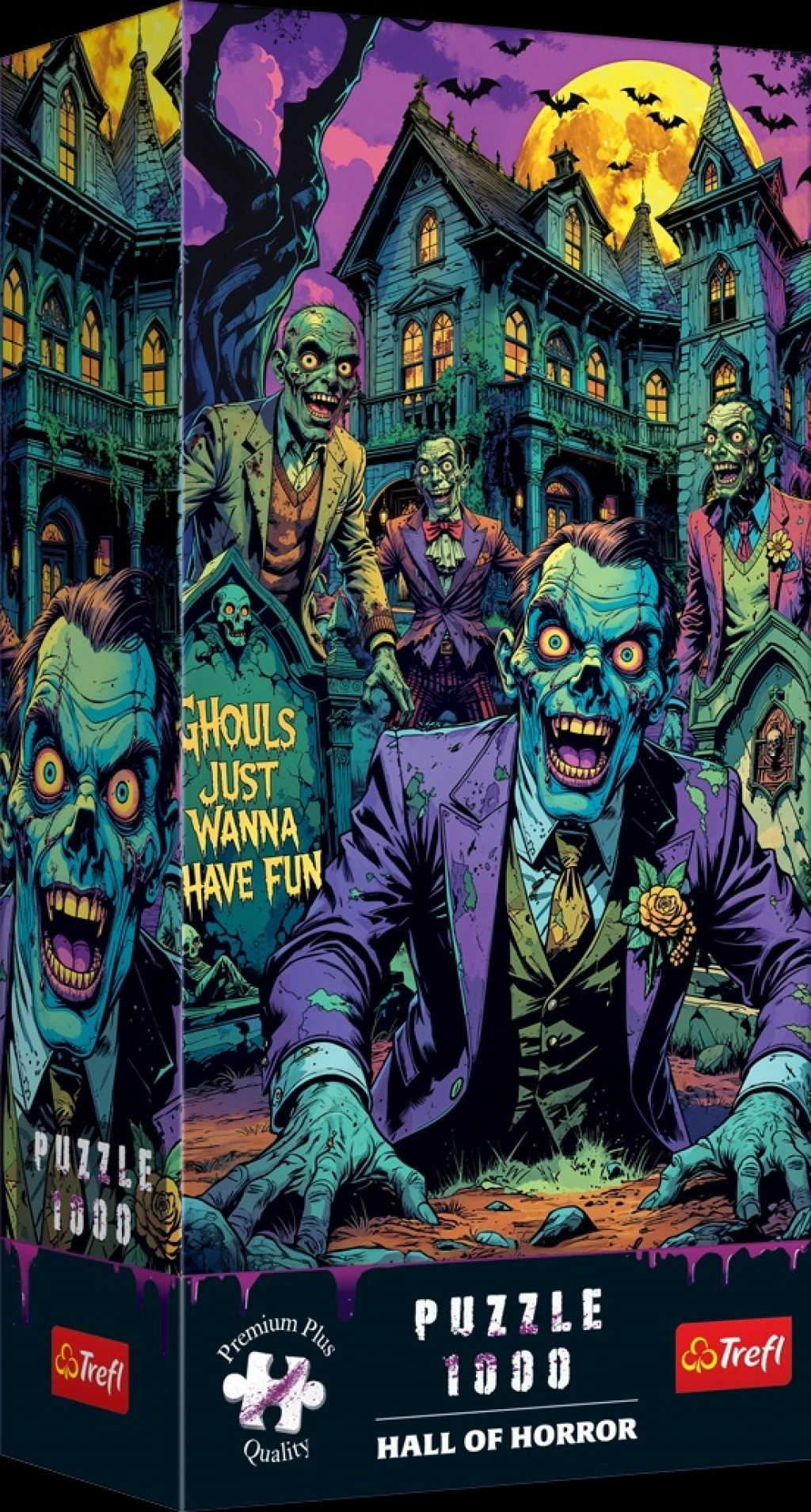 Trefl Trefl Puzzle Premium Plus Quality 1000 Hall of Horror: Zombie