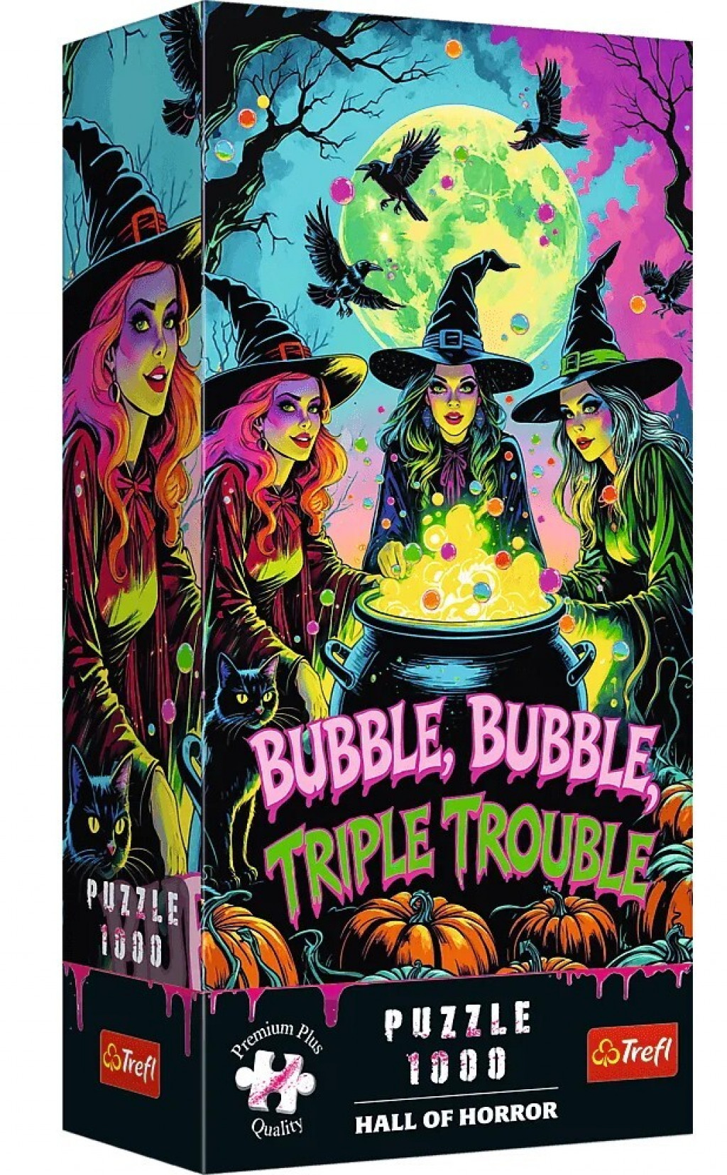 Trefl Trefl Puzzle Premium Plus Quality 1000 Hall of Horror: Čarodejnice