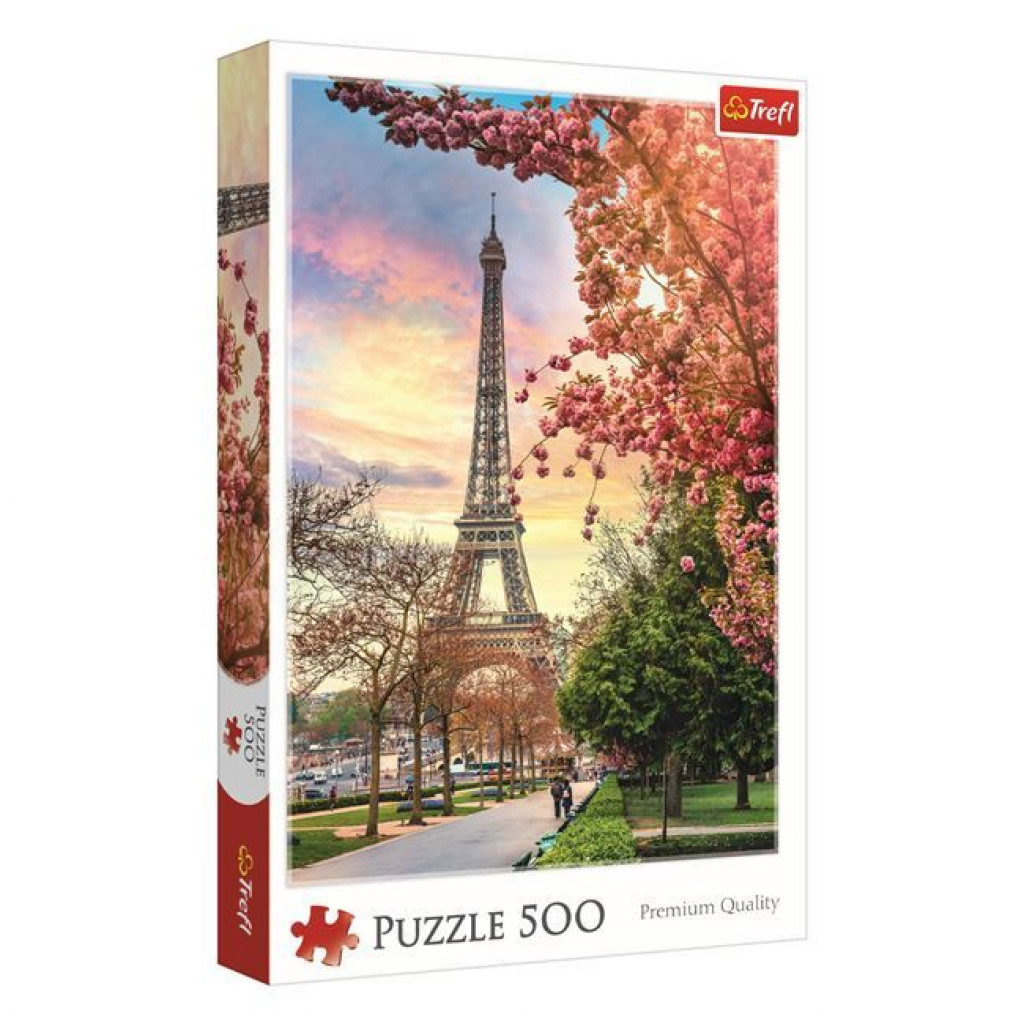 Trefl Trefl Puzzle Eiffelova veža Paríž Bloom 500 dielikov