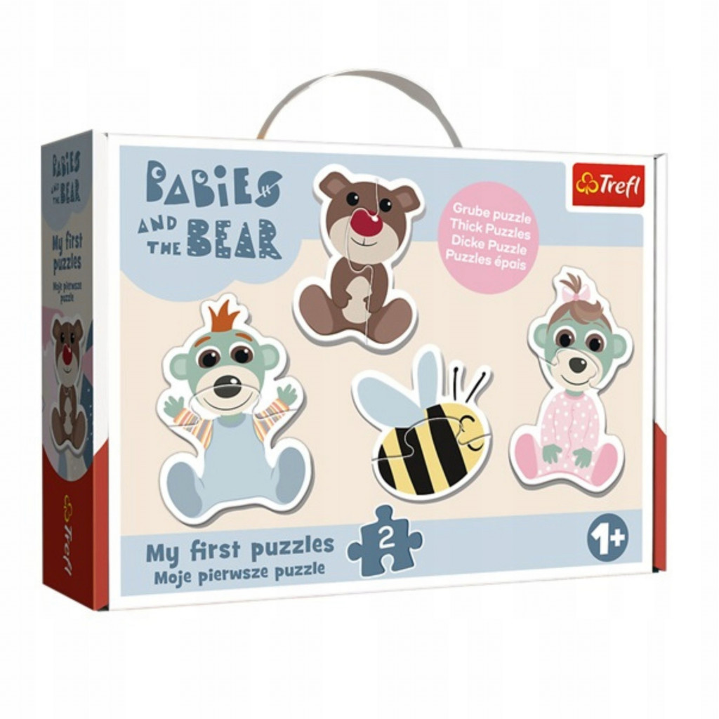 Trefl Trefl Moje prvé puzzle Priateľské bábätká