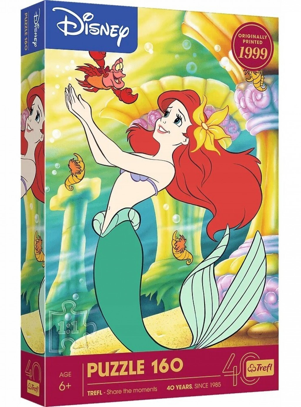 Trefl Trefl Puzzle 160 dielikov Malá morská víla