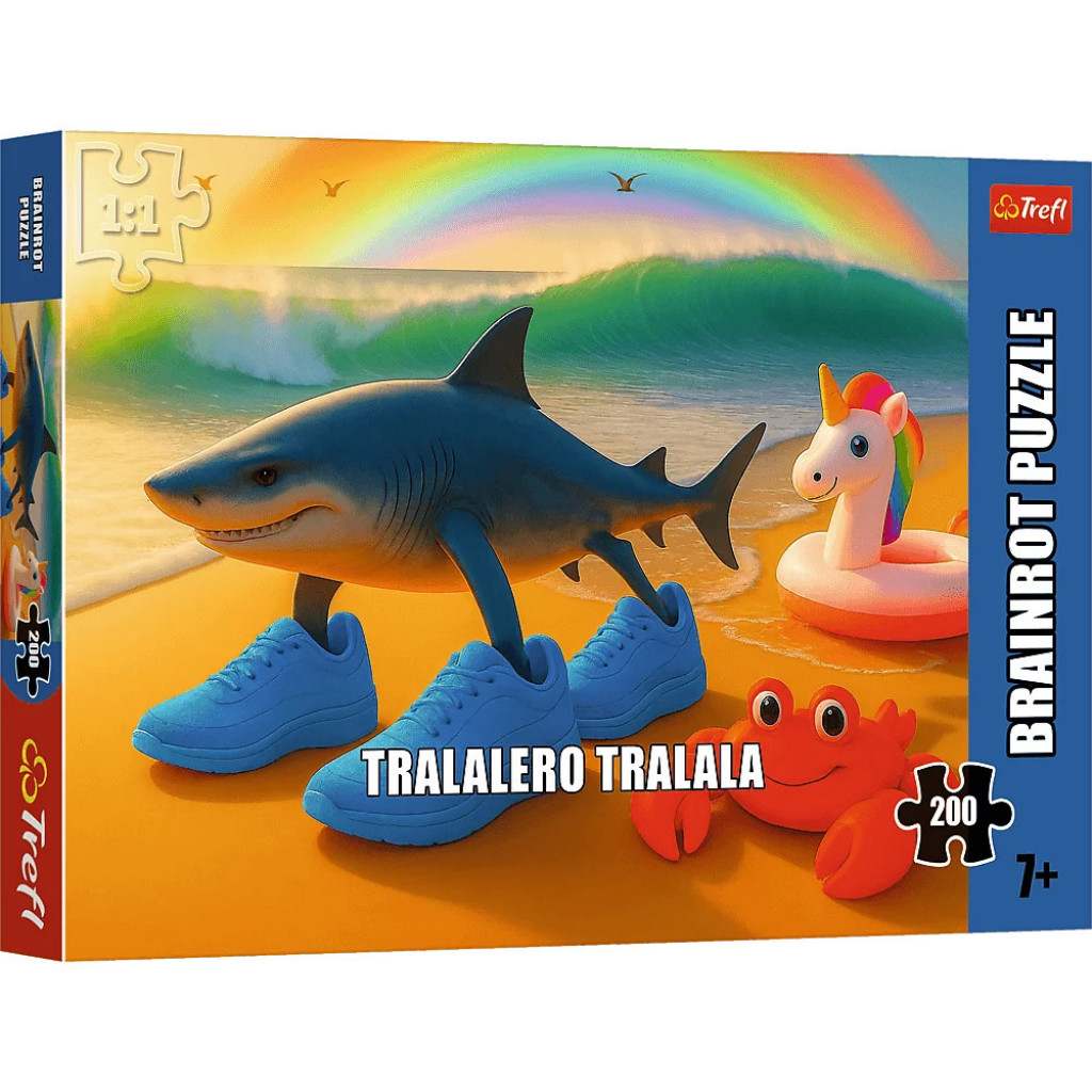 Trefl Trefl Puzzle 200 ks BrainRots, Tralalero Tralala