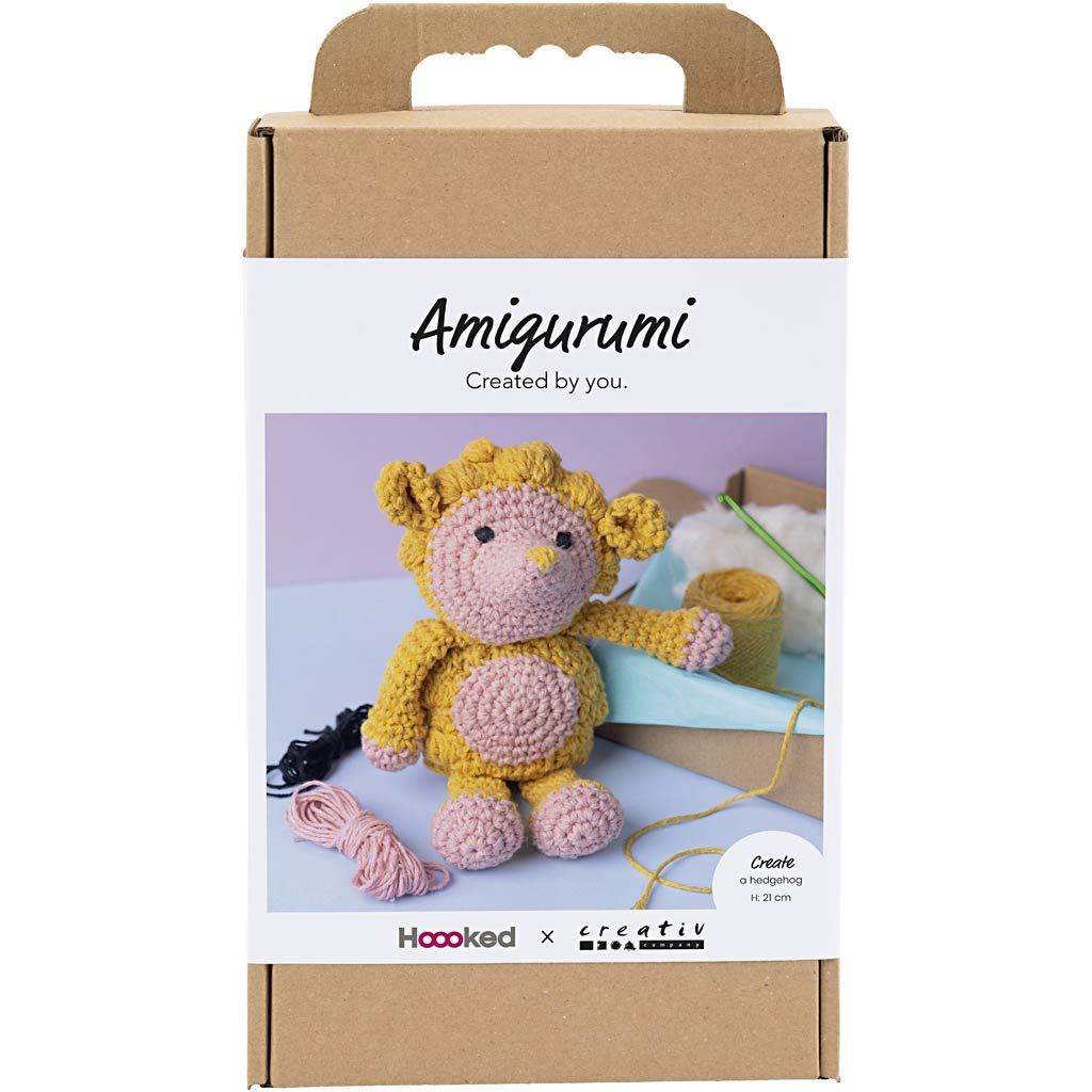 Creativ Company Sada na háčkovanie Amigurumi ježko