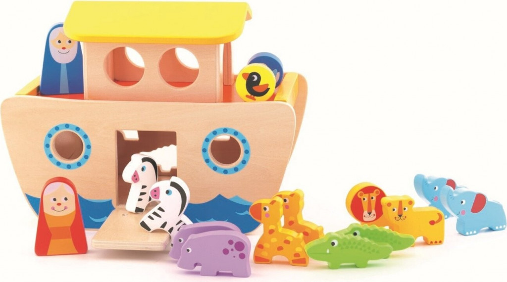 Trefl Trefl Drevená hračka Noemova archa