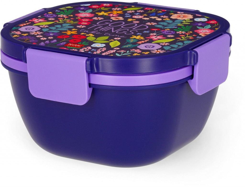 Legami Desiatový box Legami 1700 ml - Kvety