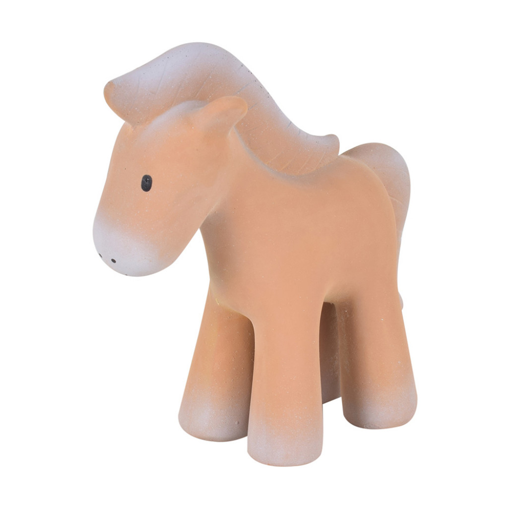 Tikiri Hrkálka a hryzátko z prírodnej gumy (Koník 1ks)