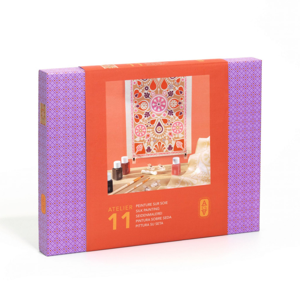 DJECO ENG: Atelier 11, Silk Painting