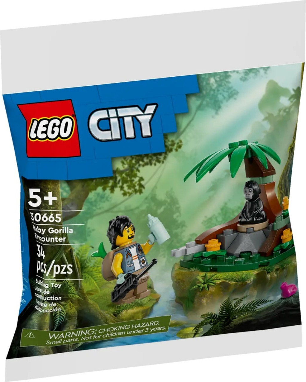 Lego® LEGO® Setkání s mládětem gorily