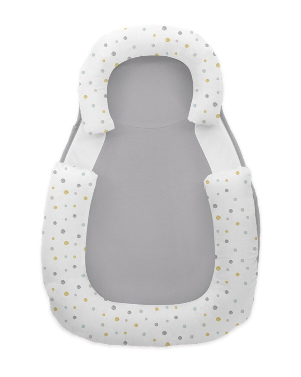 KikkaBoo Polohovacia podložka Dots Grey