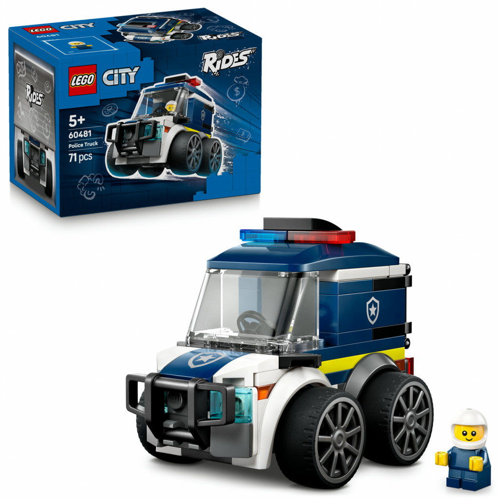 Lego® Autíčka – Policajná dodávka