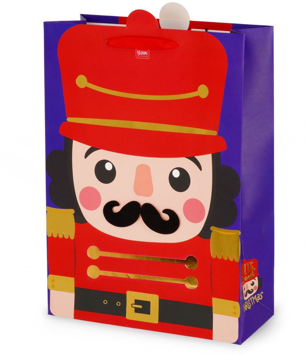 Legami Darčeková taška Legami Gift Bag - X-Large - Nutcracker