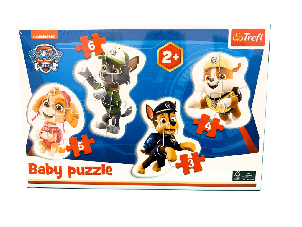 Trefl Trefl Baby Puzzle Paw Patrol