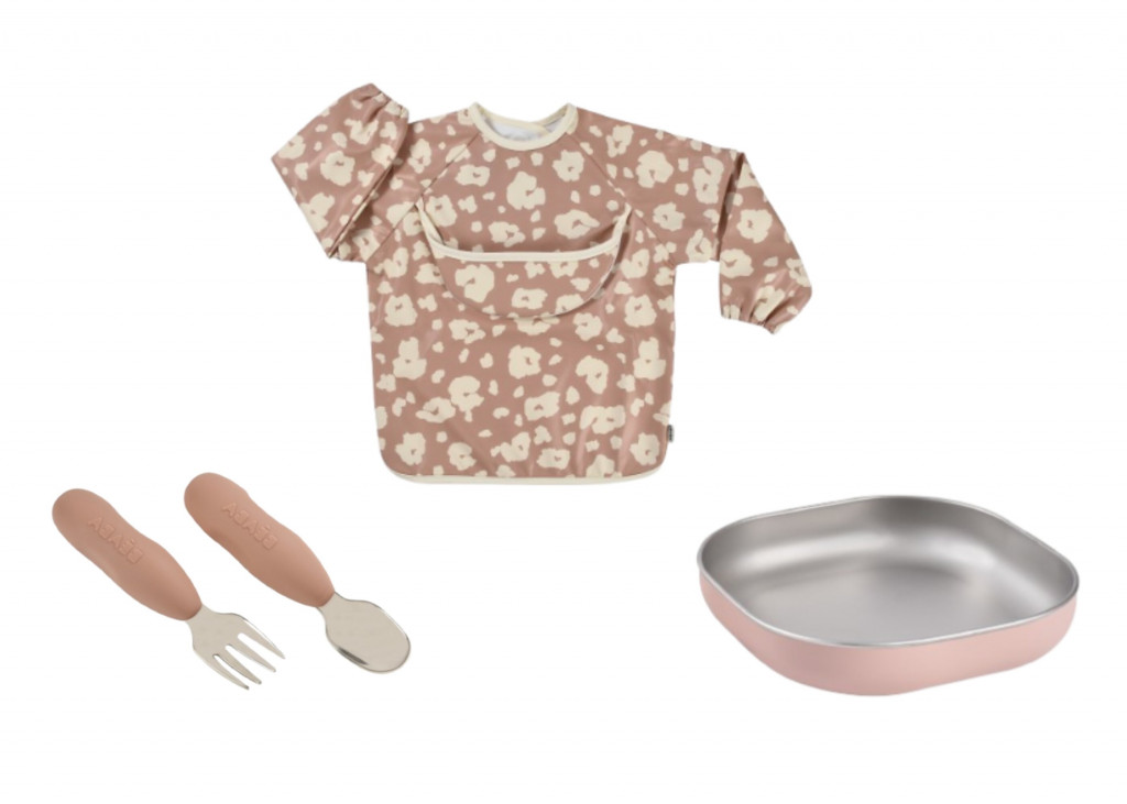 Beaba Jedálenská sada pre najmenších Savannah Bloom