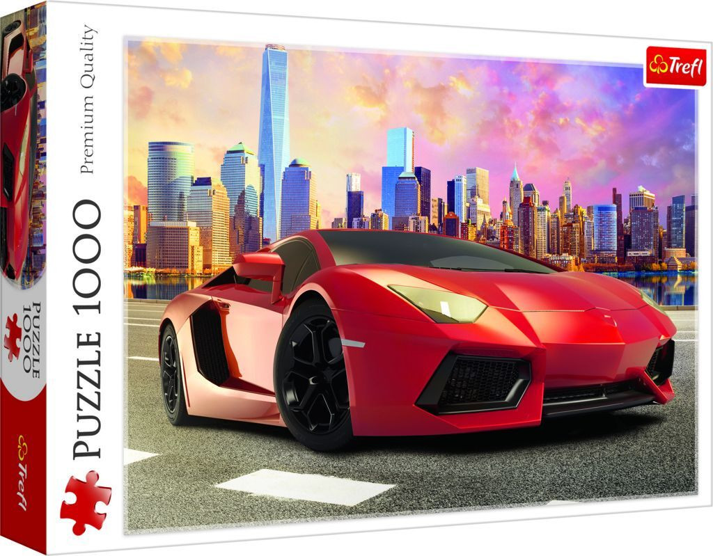 Trefl Trefl puzzle Jazda pri západe slnka 1000 dielikov