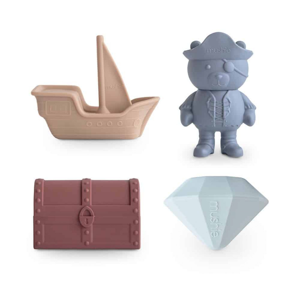 Mushie Set hračiek do vody mushie - pirate