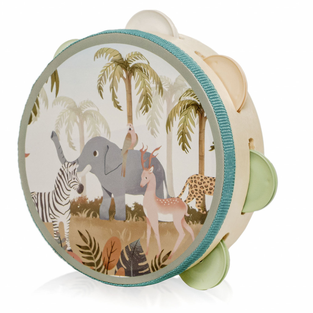 Zopa Drevená detská tamburína