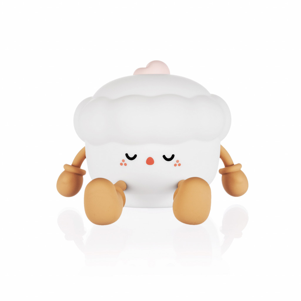 Zopa Silikónová nočná LED lampa veľkosť M, Muffin