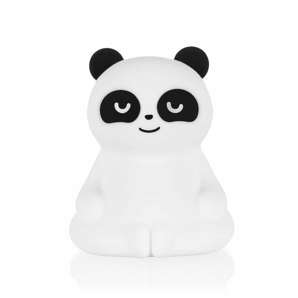 Zopa Silikónová nočná LED lampa veľkosť M, Panda
