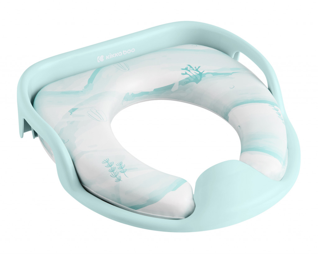 KikkaBoo Detské WC sedátko Sea World Coral Mint