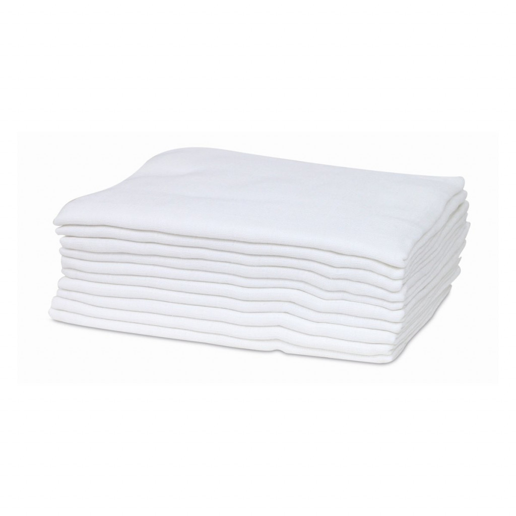 FREEON Bubaba Látkové plienky 10 ks biele