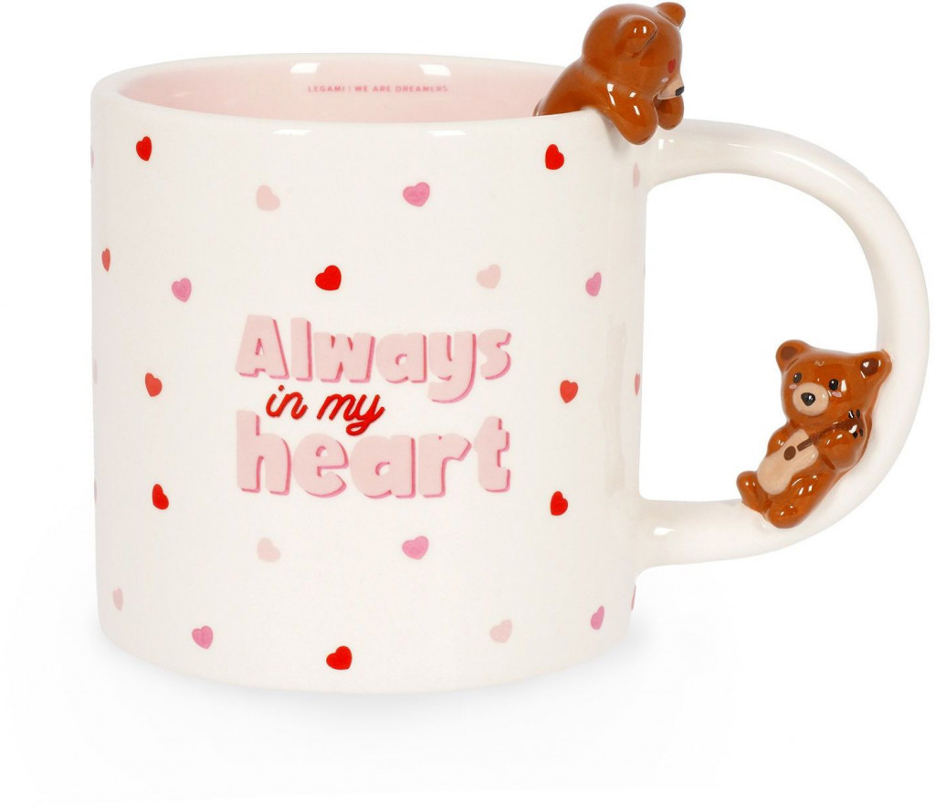 Legami Kameninový hrnček Legami Too Cute To Handle - Teddy Bear 350 ml