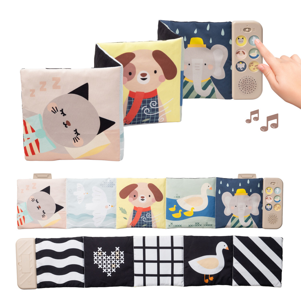 Taf Toys Knižka pre najmenších so zvukmi