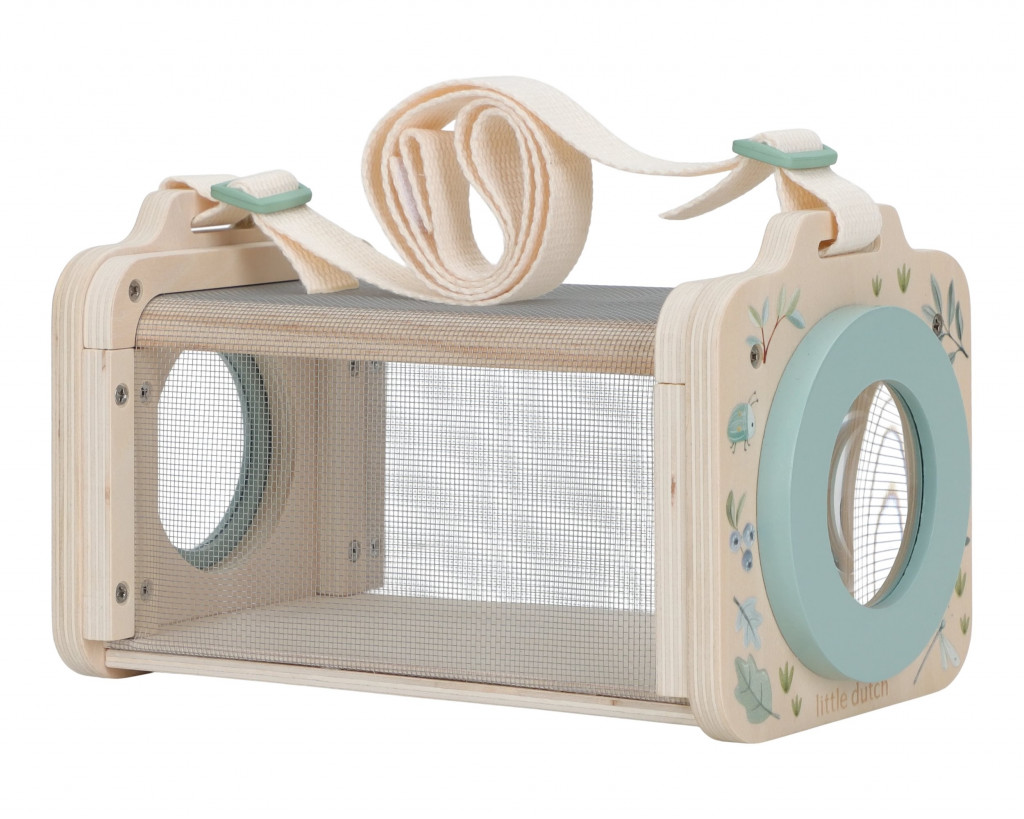 Little Dutch Box na prezeranie hmyzu drevený Forest Friends