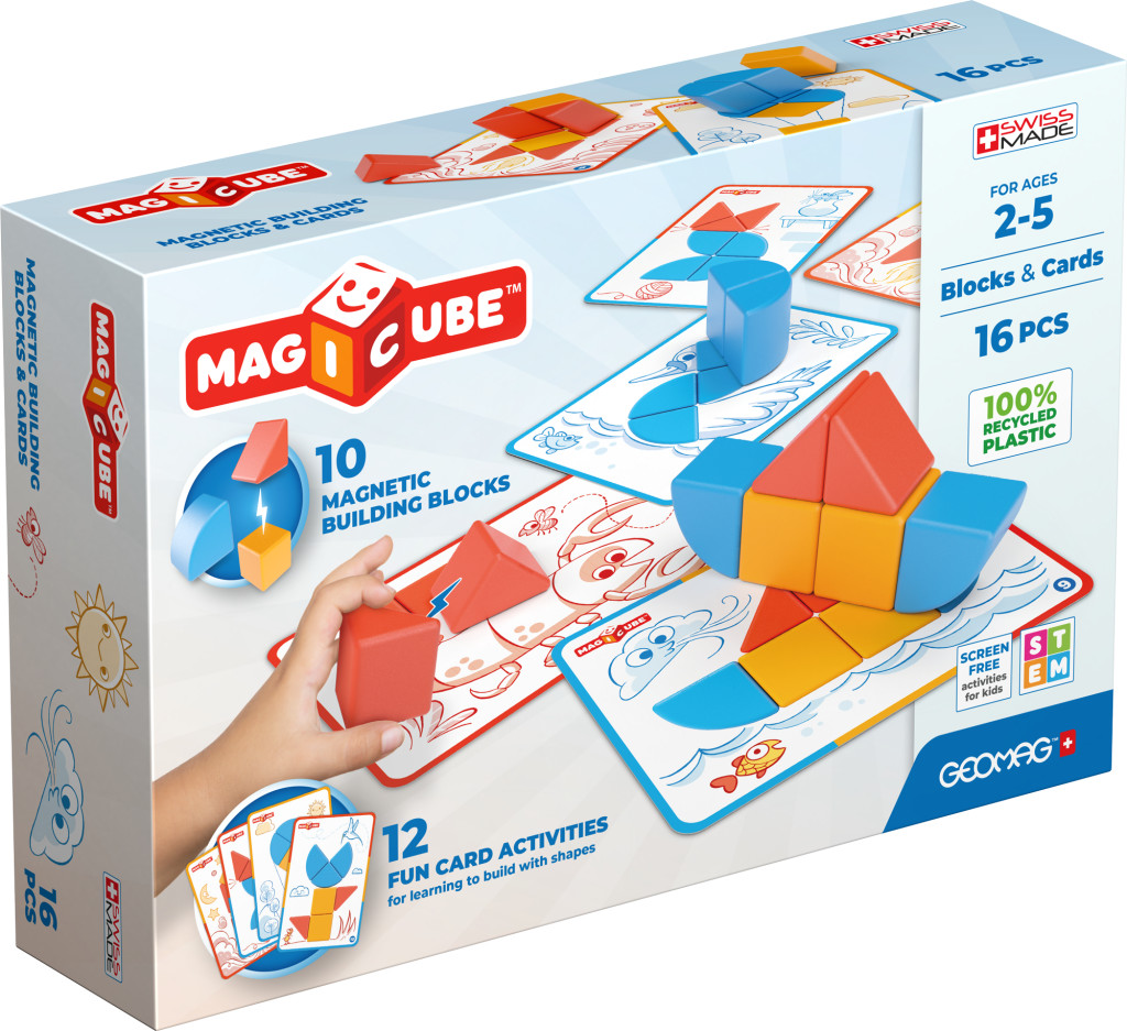 Geomag Magicube Blocks&Cards 16 dielikov