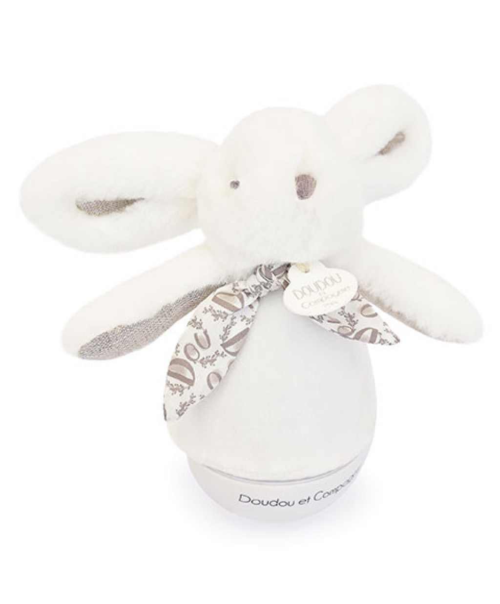 DouDou ET Compagnie Hudobné nočné svetlo Zajačik biely
