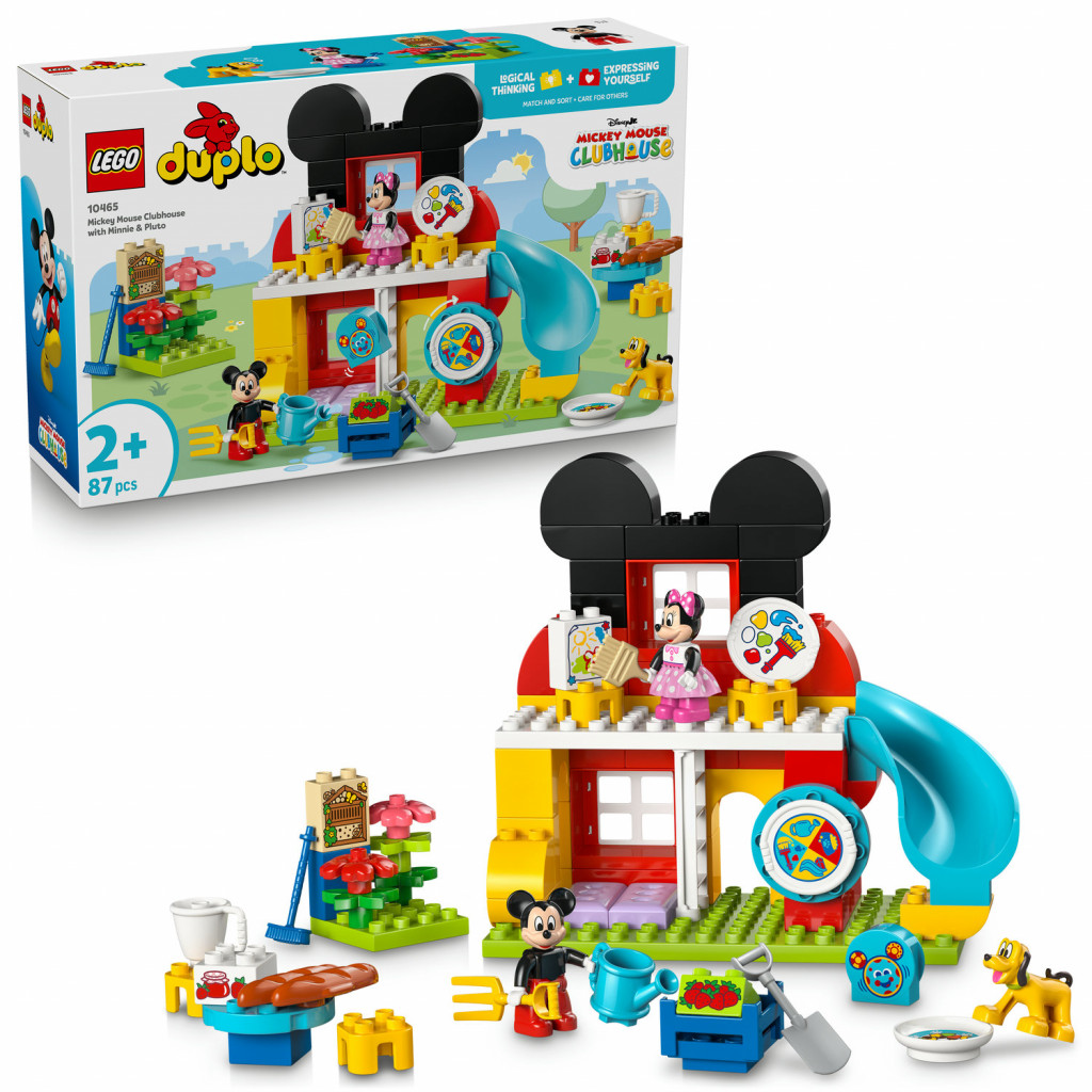 Lego® Mickey Mouseov klub s Minnie a Plutom