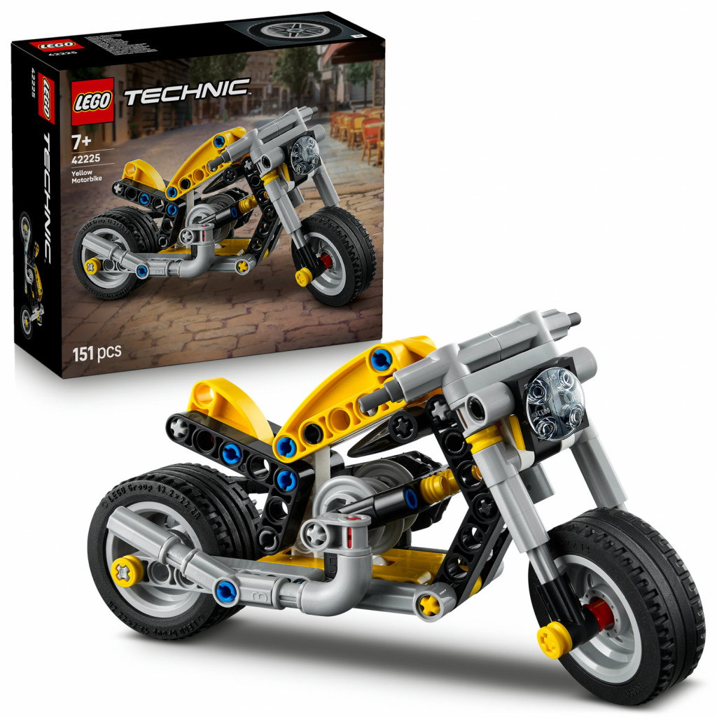 Lego® Žltá motorka