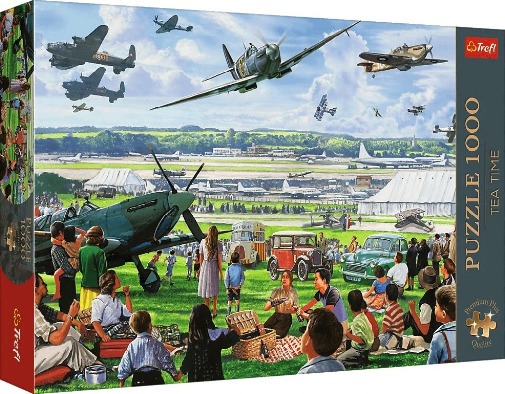 Trefl Trefl Puzzle 1000 Premium Plus Quality Tea Time Air Show