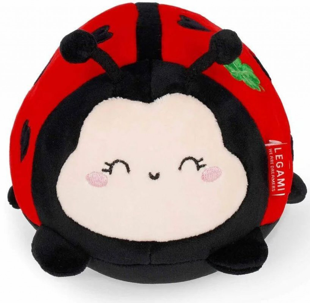 Legami Plyšová hračka Legami plush - super soft! ladybug - Lienka