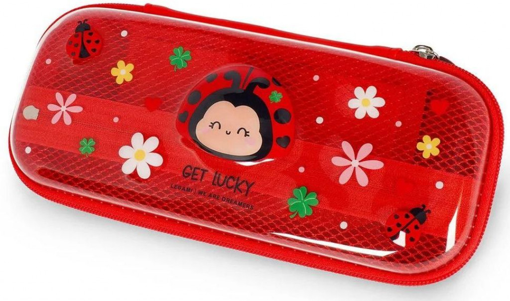 Legami Peračník Legami pencil case - wonderwow ladybug - Lienka