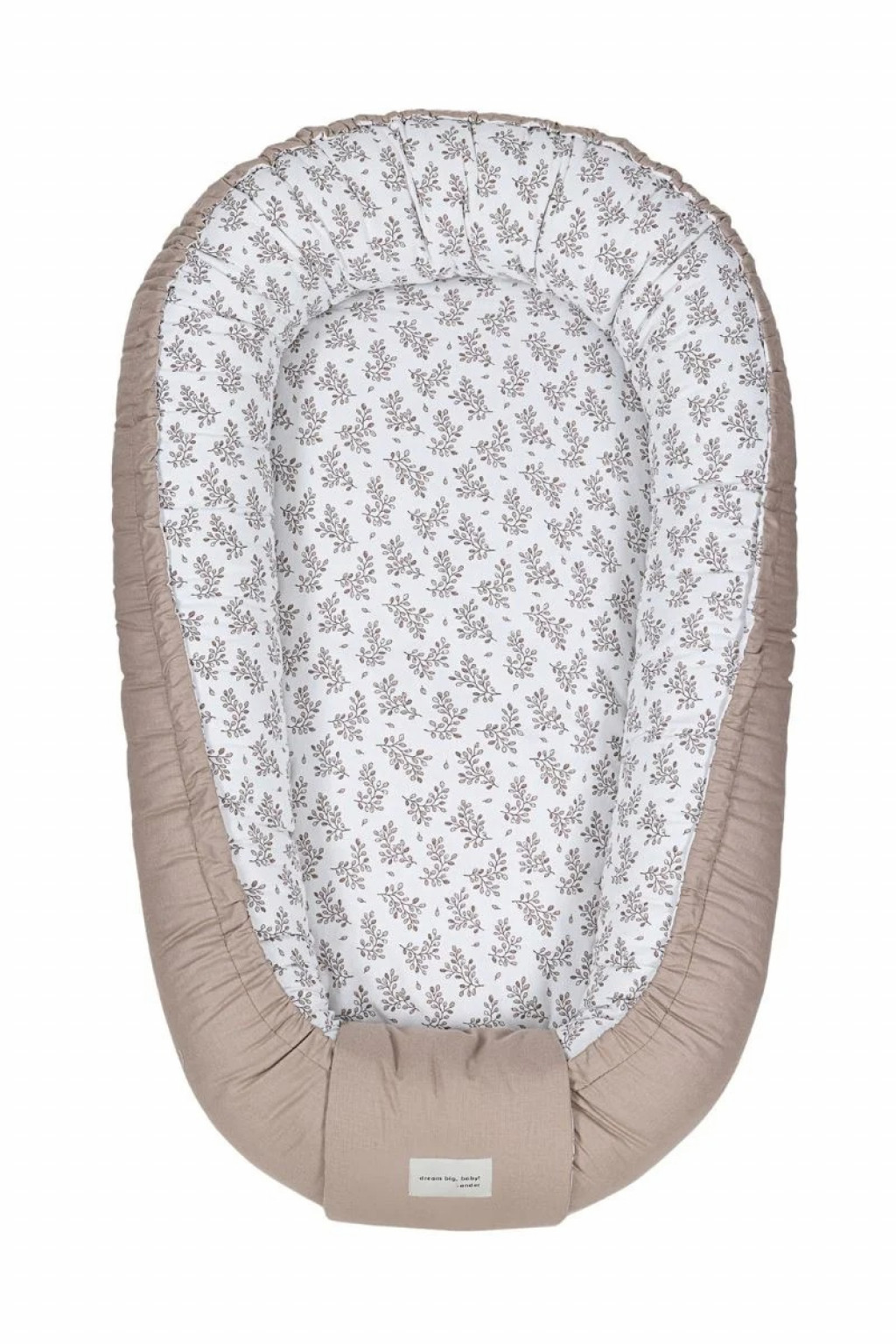 NANNA Hniezdočko Leaves Dark Beige