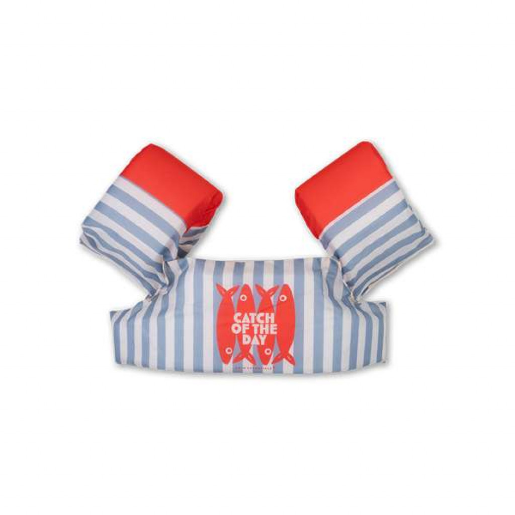 Swim Essentials Plávacia vesta s rukávnikmi Catch of the Day 2-6 rokov