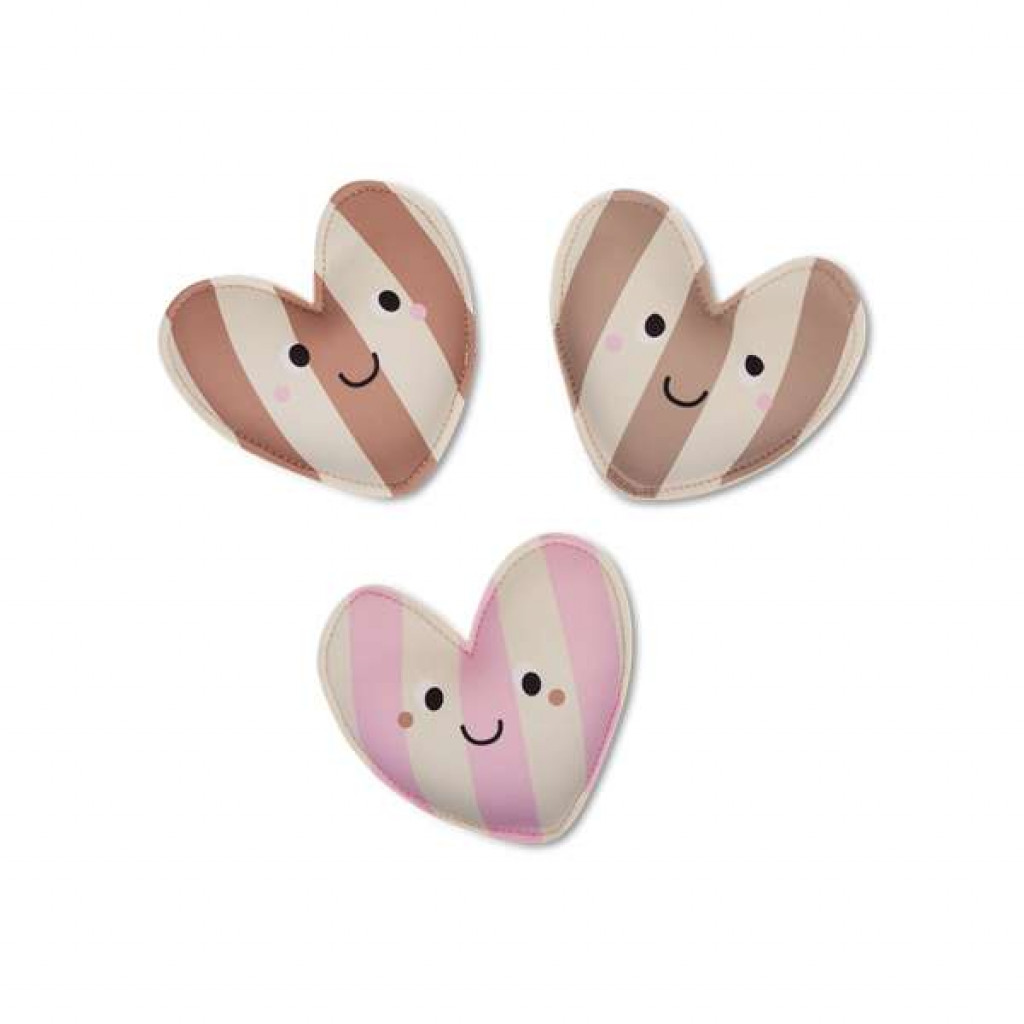 Swim Essentials Hračky do vody na potápanie Cozy Hearts 3 ks