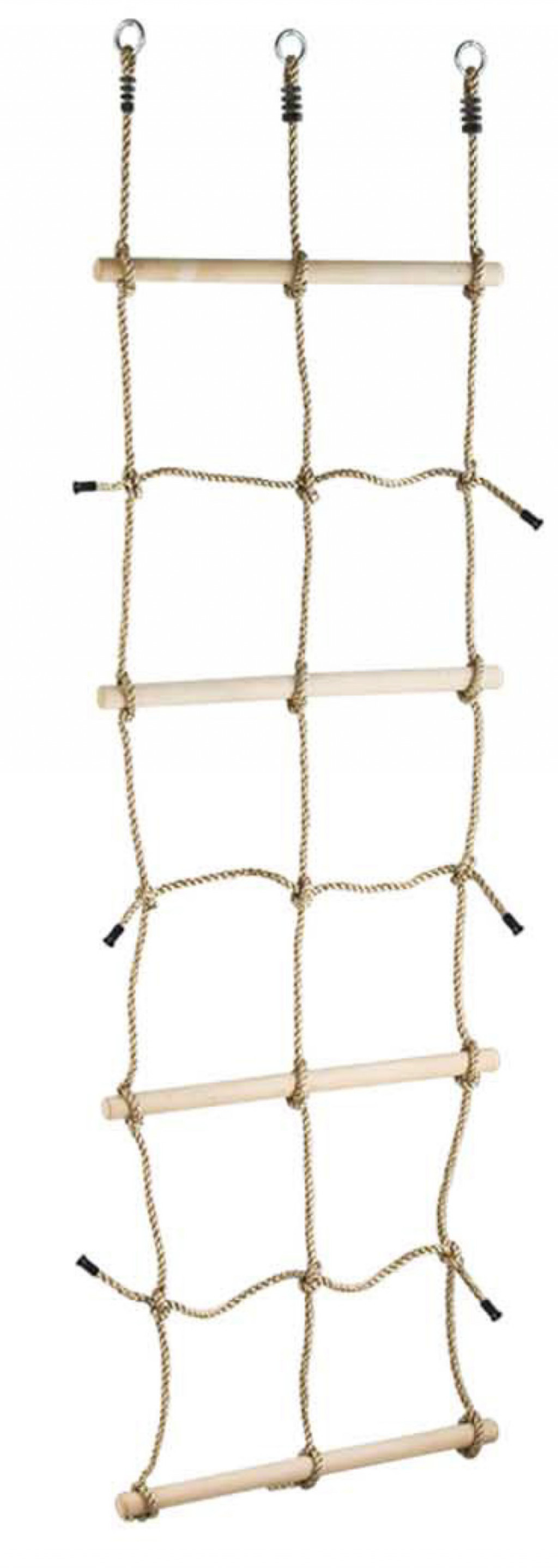 2Kids Toys Šplhacia sieť s drevenými priečkami