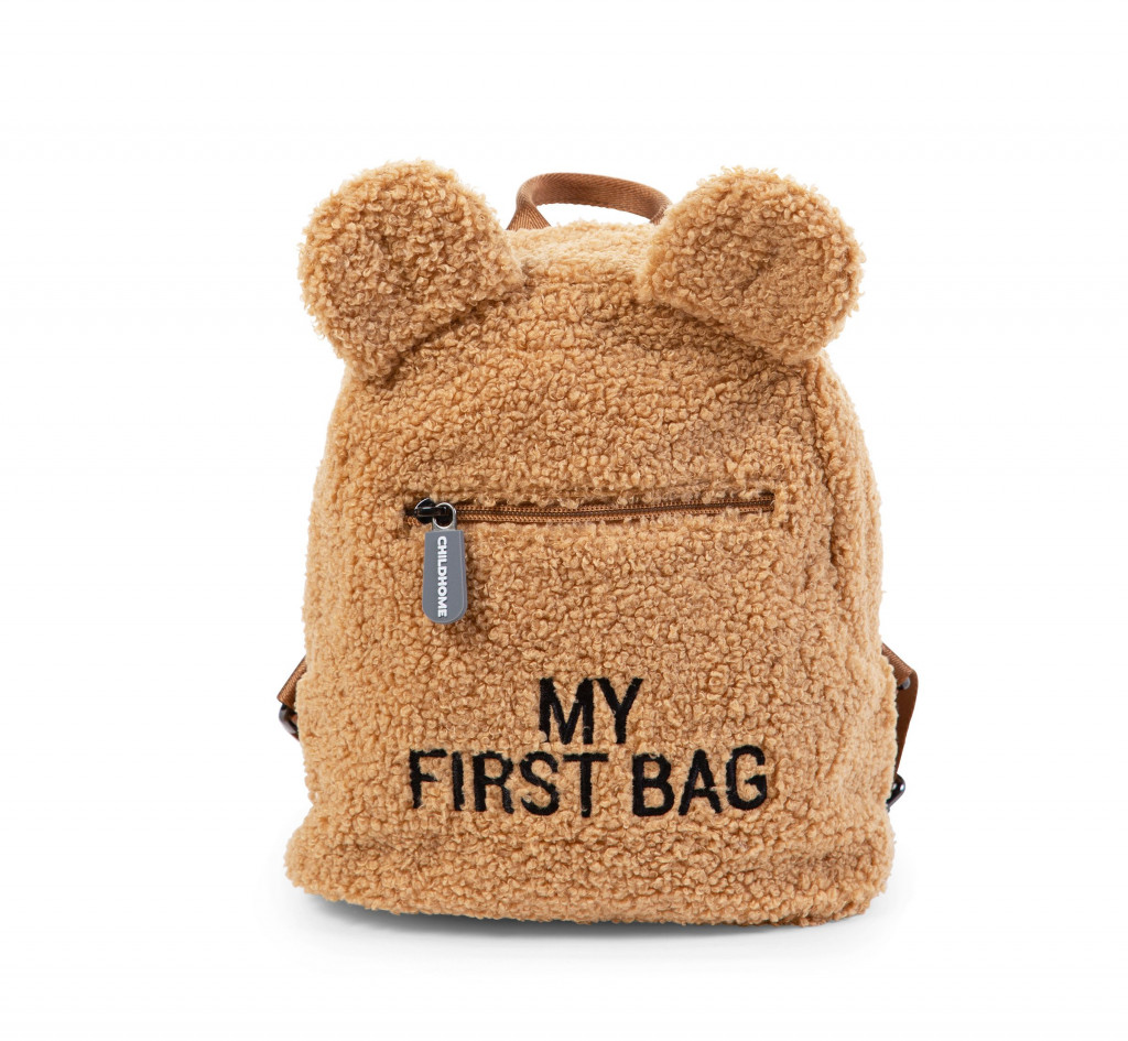 Childhome Detský batoh My First Bag Teddy Beige