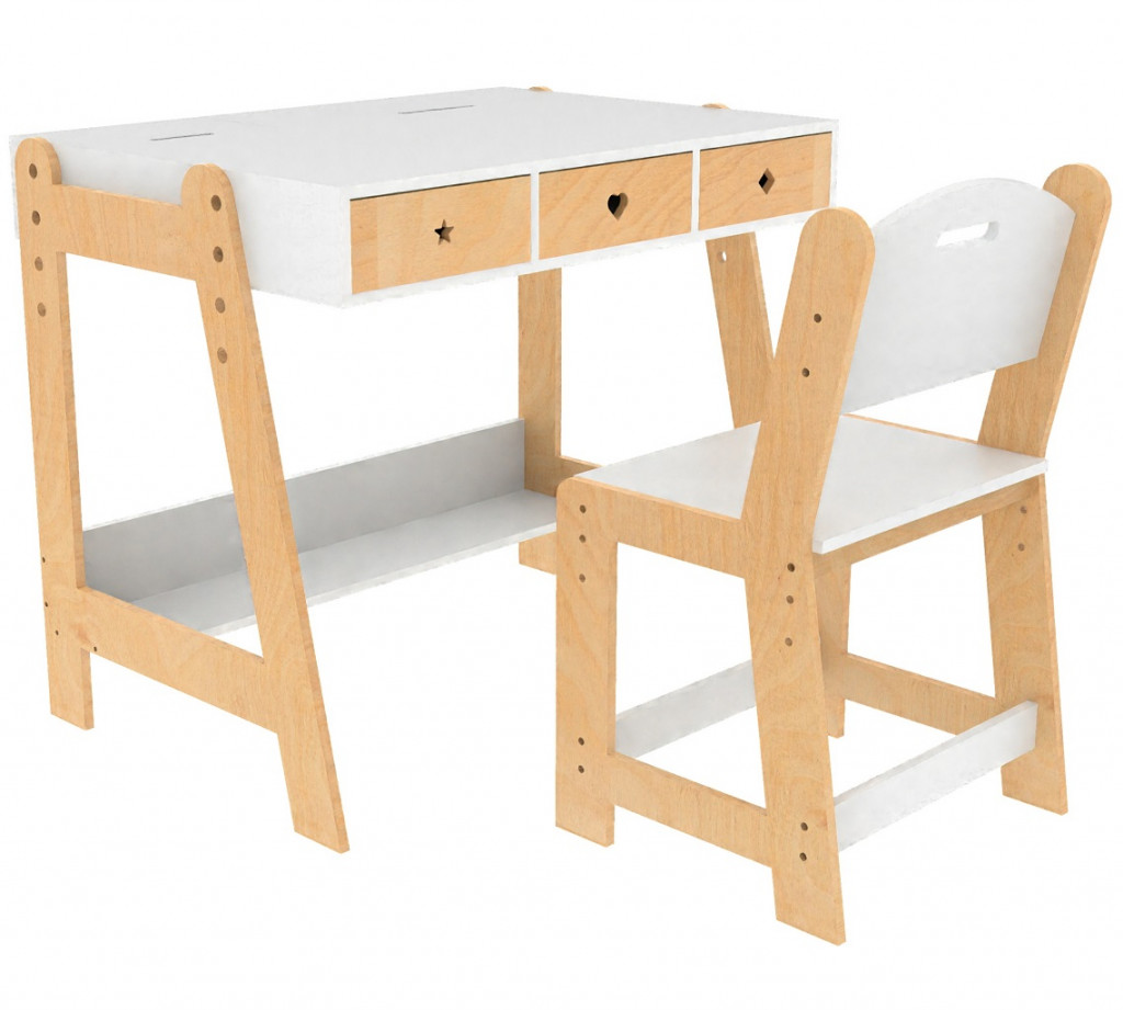 2Kids Toys Detský rastúci stôl so stoličkou